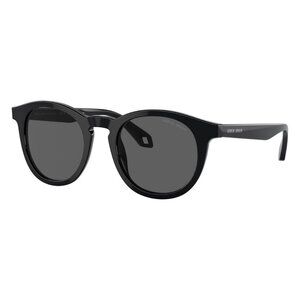 New GIORGIO ARMANI Black Round AR8192 5875B1 Sunglasses Women